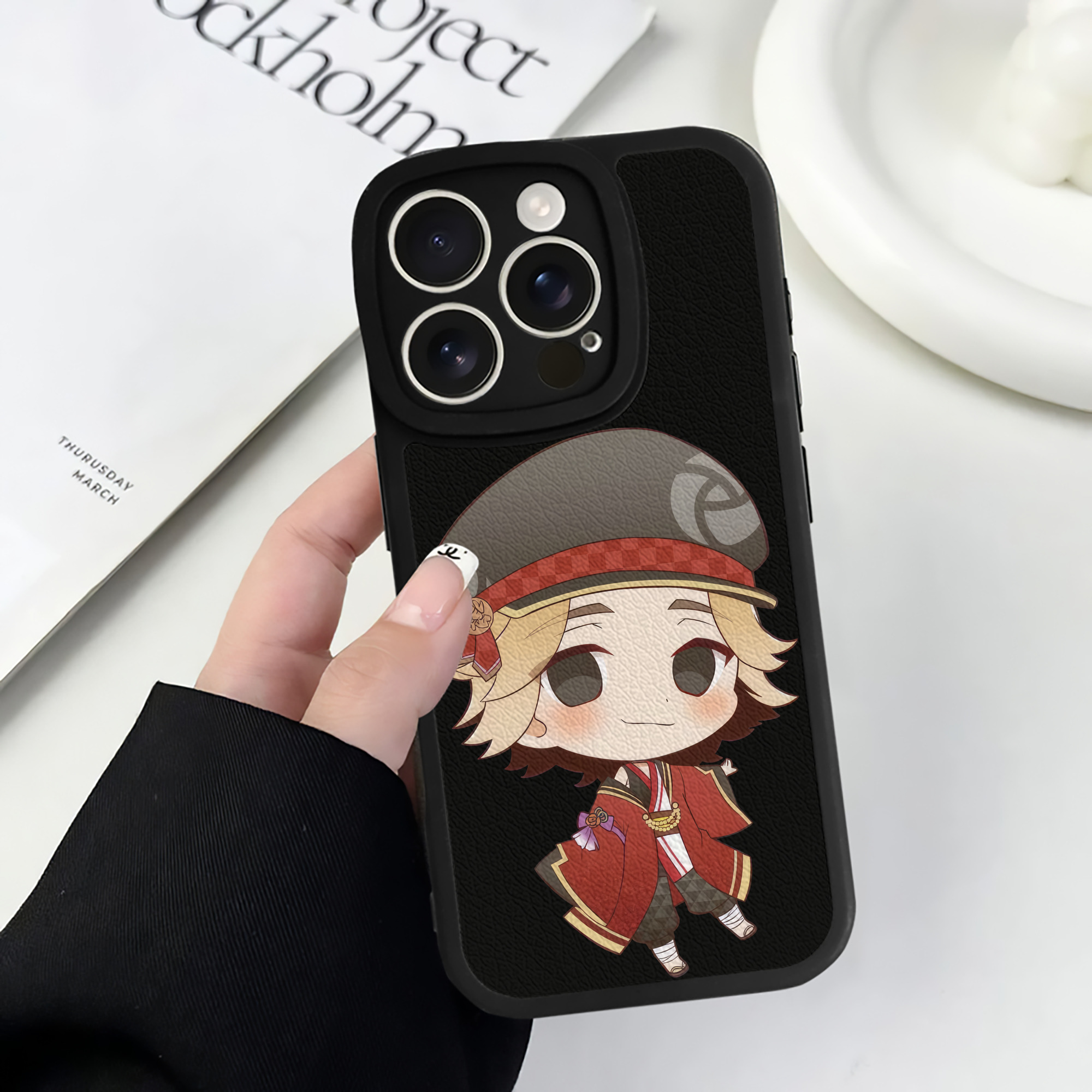 （画像用） 東京リベンジャーズ Tokyo Revengers 【iPhone 16シリーズ対応】シリコンスマホケース（レザー調） 材質：シリコン